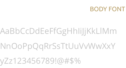 Open Sans Font