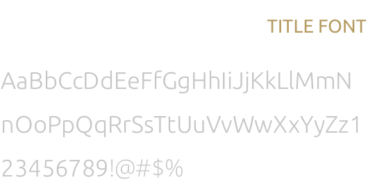 Ubuntu Font